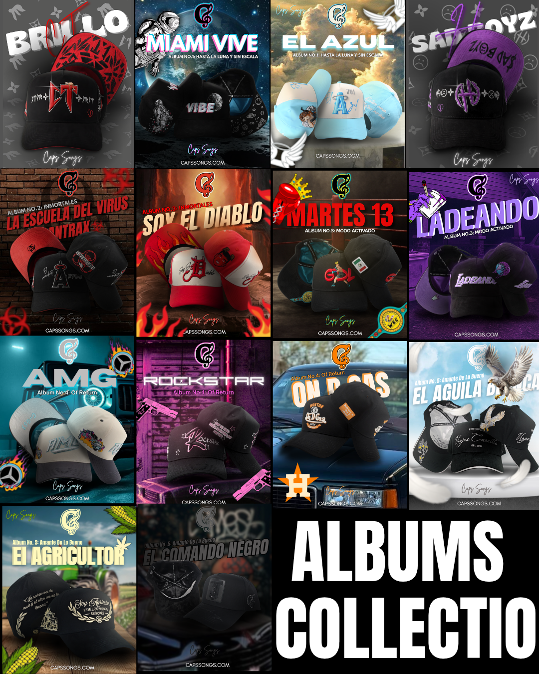 Caps Rapper Songs Álbums Collection – Caps Songs