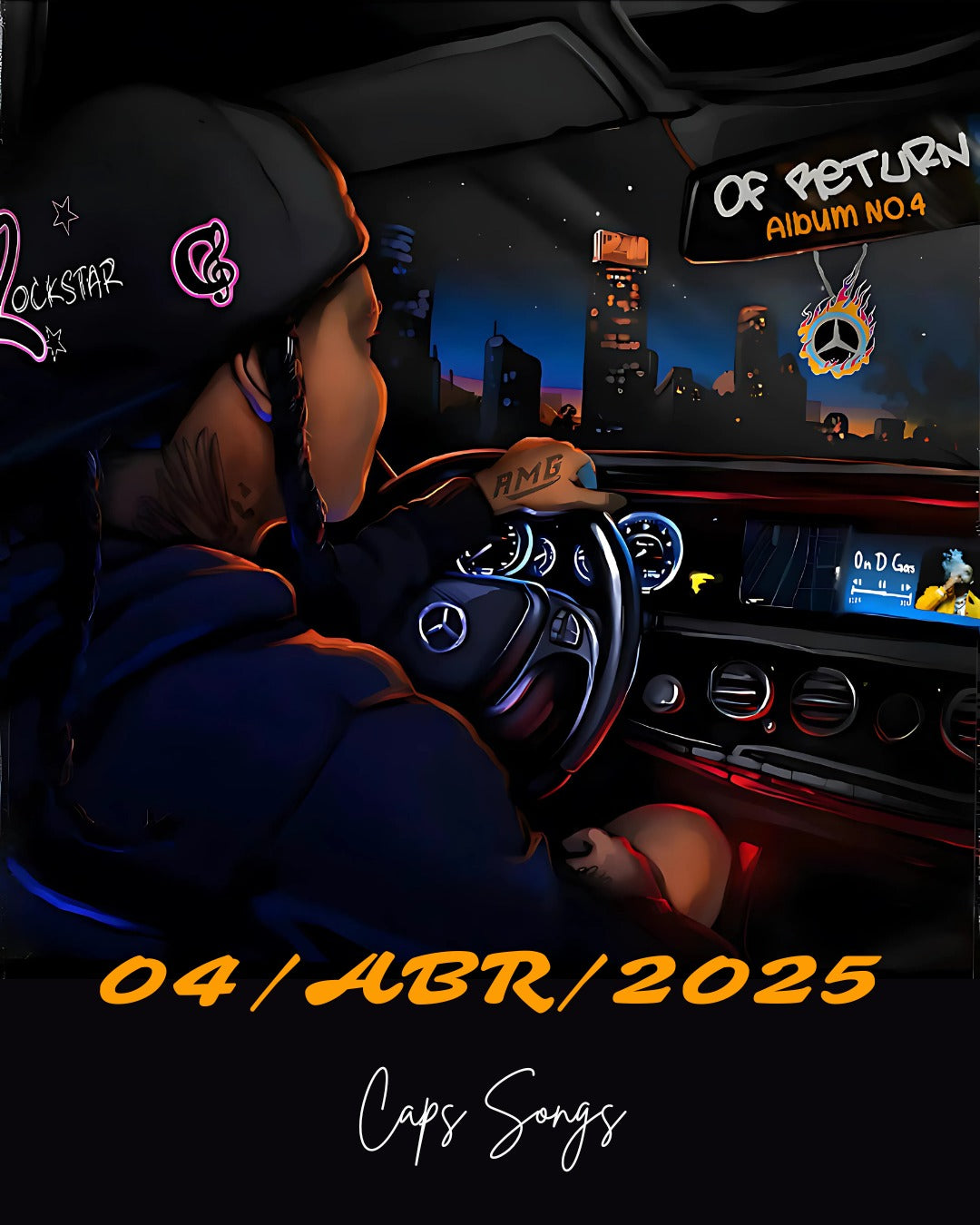 SONGS IN ALL CAPS visual data 5